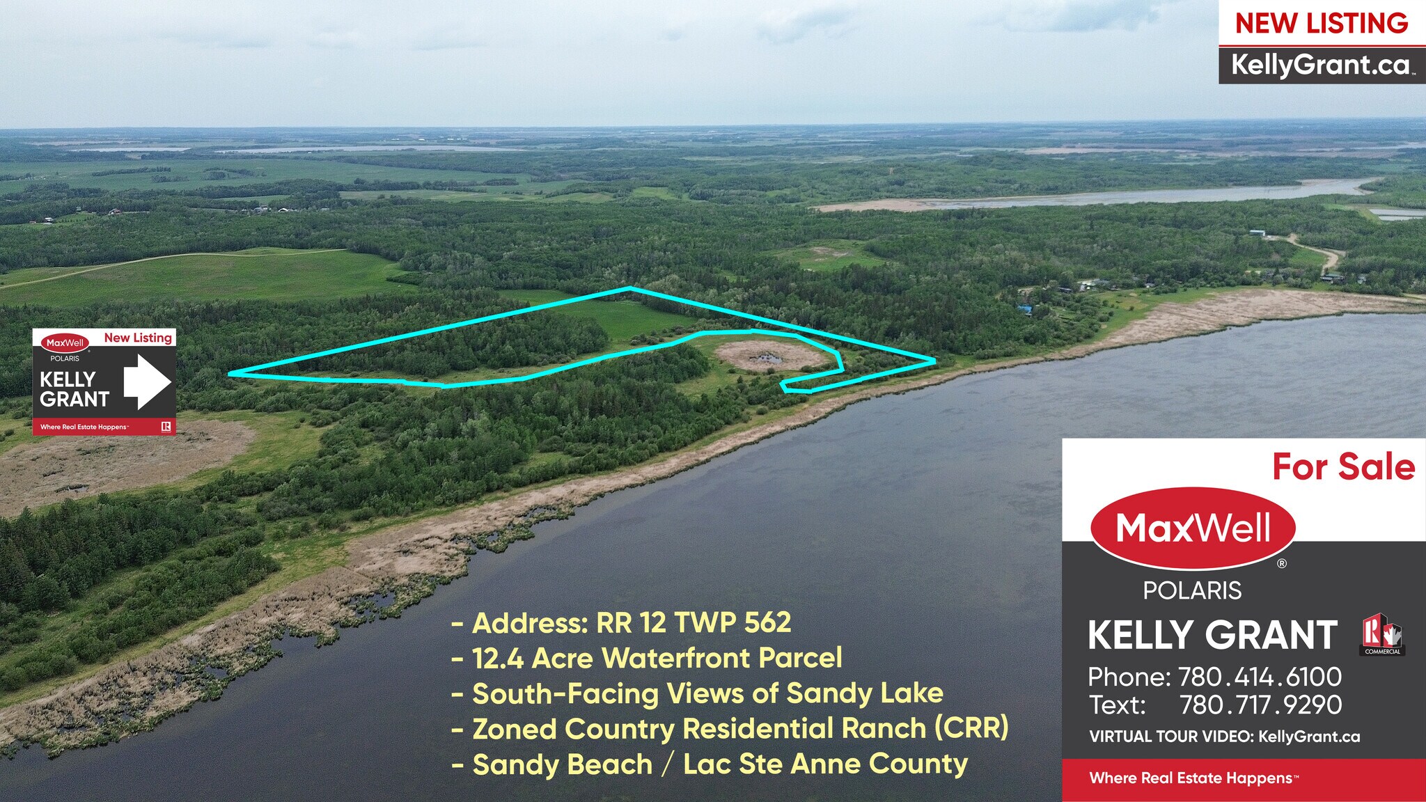 RR 12 TWP 562 Rd, Lac Ste Anne County, AB à vendre Aérien– Image 1 sur 63