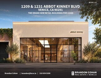 Plus de détails pour 1231 Abbot Kinney Blvd, Venice, CA - Local commercial à louer