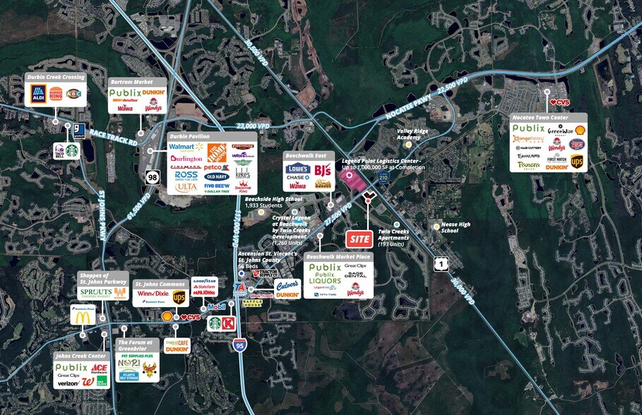 CR 210 W & Benchmark Way rd, Saint Johns, FL à louer - Photo de l’immeuble – Image 2 sur 3