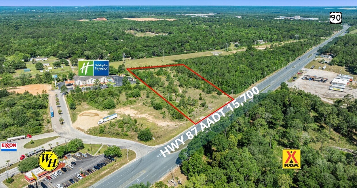 5229 S Hwy 87, Milton, FL à vendre Aérien– Image 1 sur 5