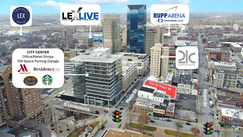 135 W Main St, Lexington, KY à louer - Photo de l’immeuble – Image 3 sur 11
