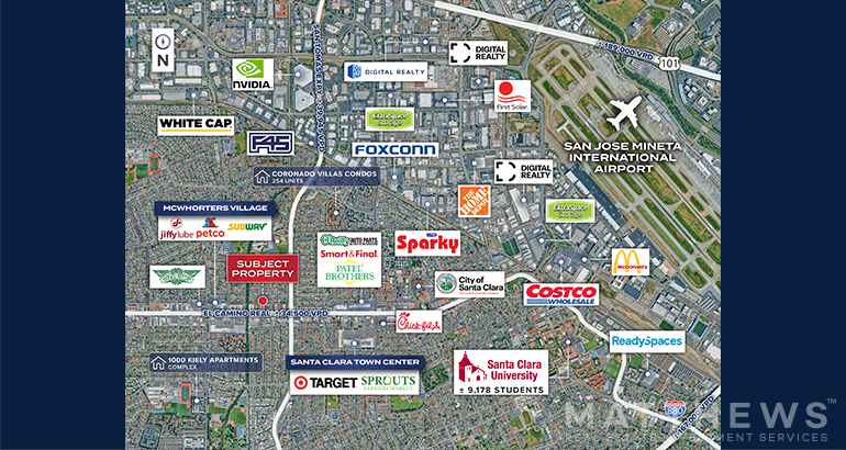 2517 El Camino Real, Santa Clara, CA à louer - Photo de l’immeuble – Image 3 sur 3