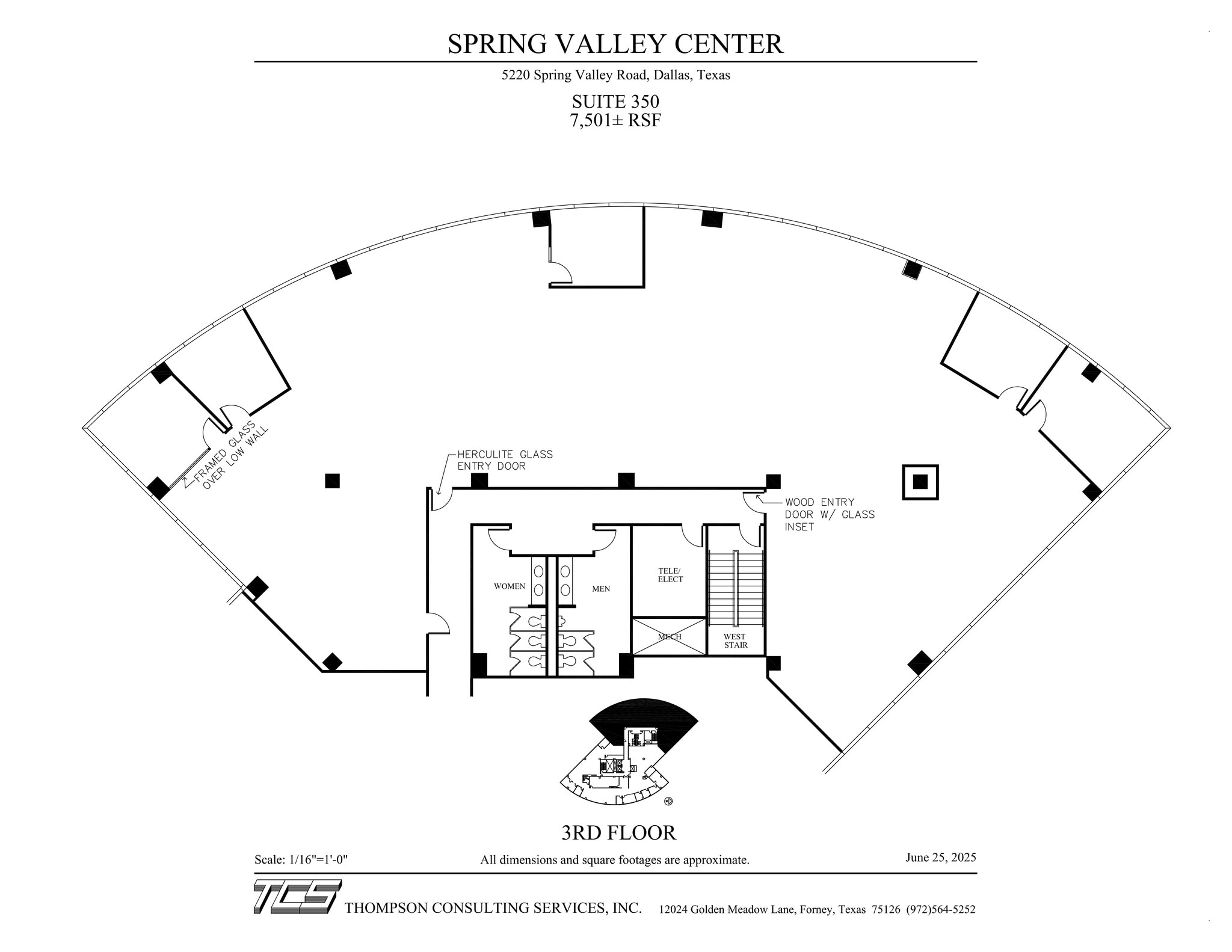 5220 Spring Valley Rd, Dallas, TX à louer Plan de site– Image 1 sur 1