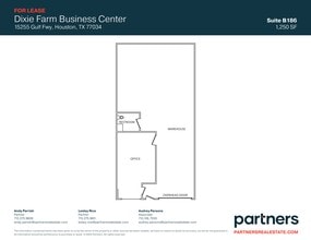 15255 Gulf Fwy, Houston, TX à louer Plan de site– Image 1 sur 1