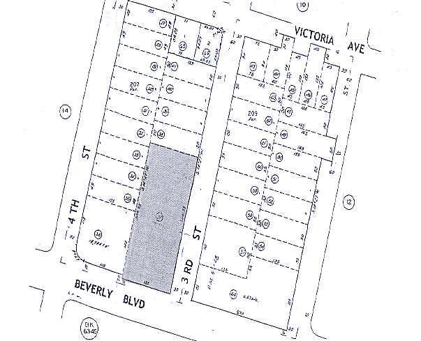 509-523 N 3rd St, Montebello, CA à vendre - Plan cadastral – Image 3 sur 3