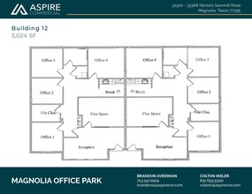 31368 Nichols Sawmill Rd, Magnolia, TX à louer Plan d’étage– Image 1 sur 2