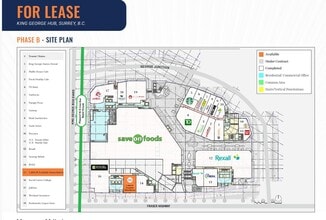 9850 King George Blvd, Surrey, BC à louer Plan d’étage– Image 1 sur 3