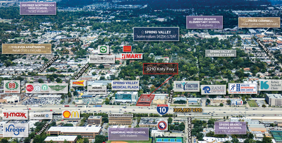 9210 Katy Freeway, Houston, TX à vendre - Photo principale – Image 1 sur 5
