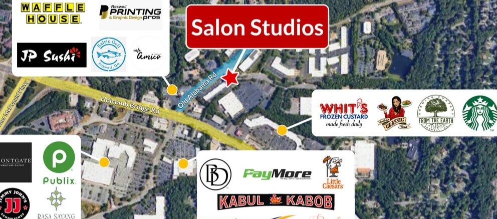 1575 Old Alabama Rd, Roswell, GA à louer Plan de site– Image 1 sur 13