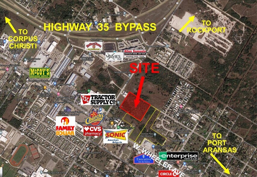0 W Matlock Ave, Aransas Pass, TX à vendre - Photo principale – Image 1 sur 2