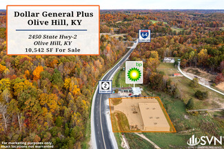 Plus de détails pour 2450 KY-2, Olive Hill, KY - Local commercial à vendre