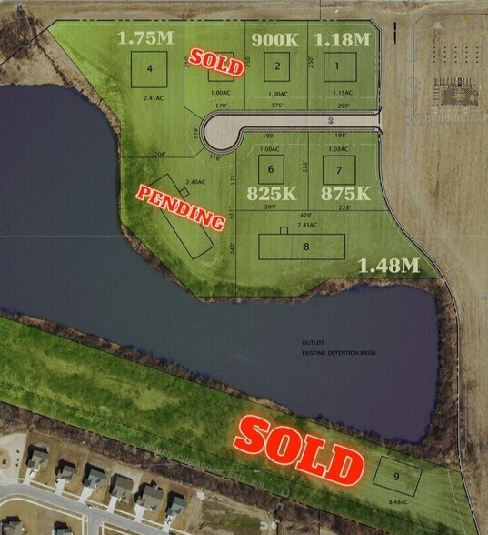 1210 E 109th Ave, Crown Point, IN à vendre - Aérien – Image 1 sur 1