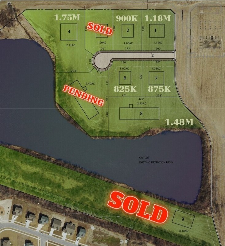 1210 E 109th Ave, Crown Point, IN à vendre Aérien– Image 1 sur 2