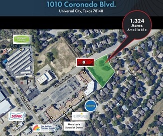 Plus de détails pour 1010 Coronado Blvd, Universal City, TX - Terrain à vendre