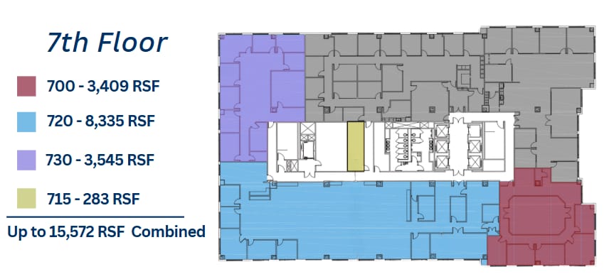 1 W Fourth St, Winston-Salem, NC à louer Plan d’étage– Image 1 sur 1
