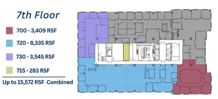 1 W Fourth St, Winston-Salem, NC à louer Plan d’étage– Image 1 sur 1