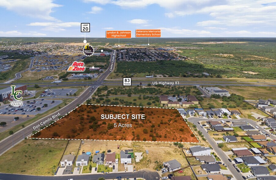 Don Camilo Blvd., Laredo, TX à vendre - Photo de l’immeuble – Image 3 sur 11
