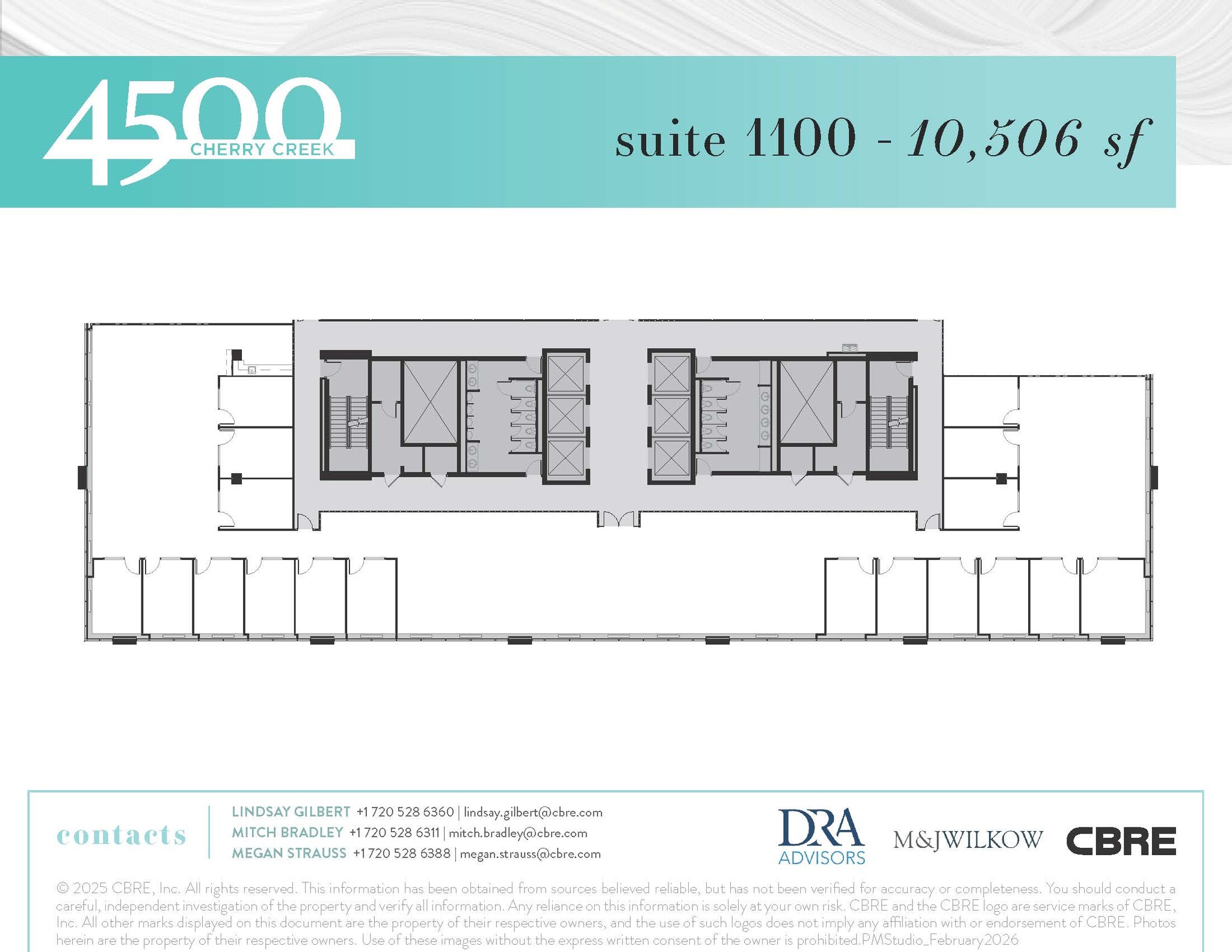 4500 S Cherry Creek Dr, Denver, CO à louer Plan d’étage– Image 1 sur 1