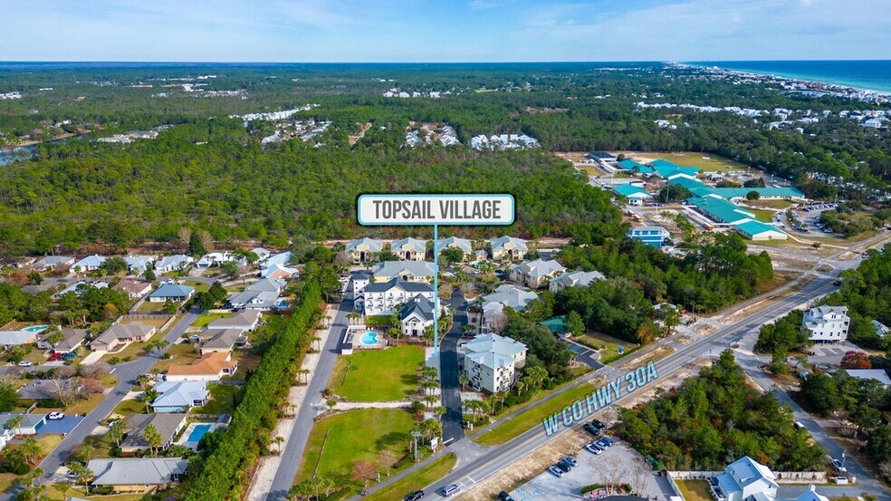 20 Topsail Village Drive, Santa Rosa Beach, FL à vendre - Aérien – Image 2 sur 14