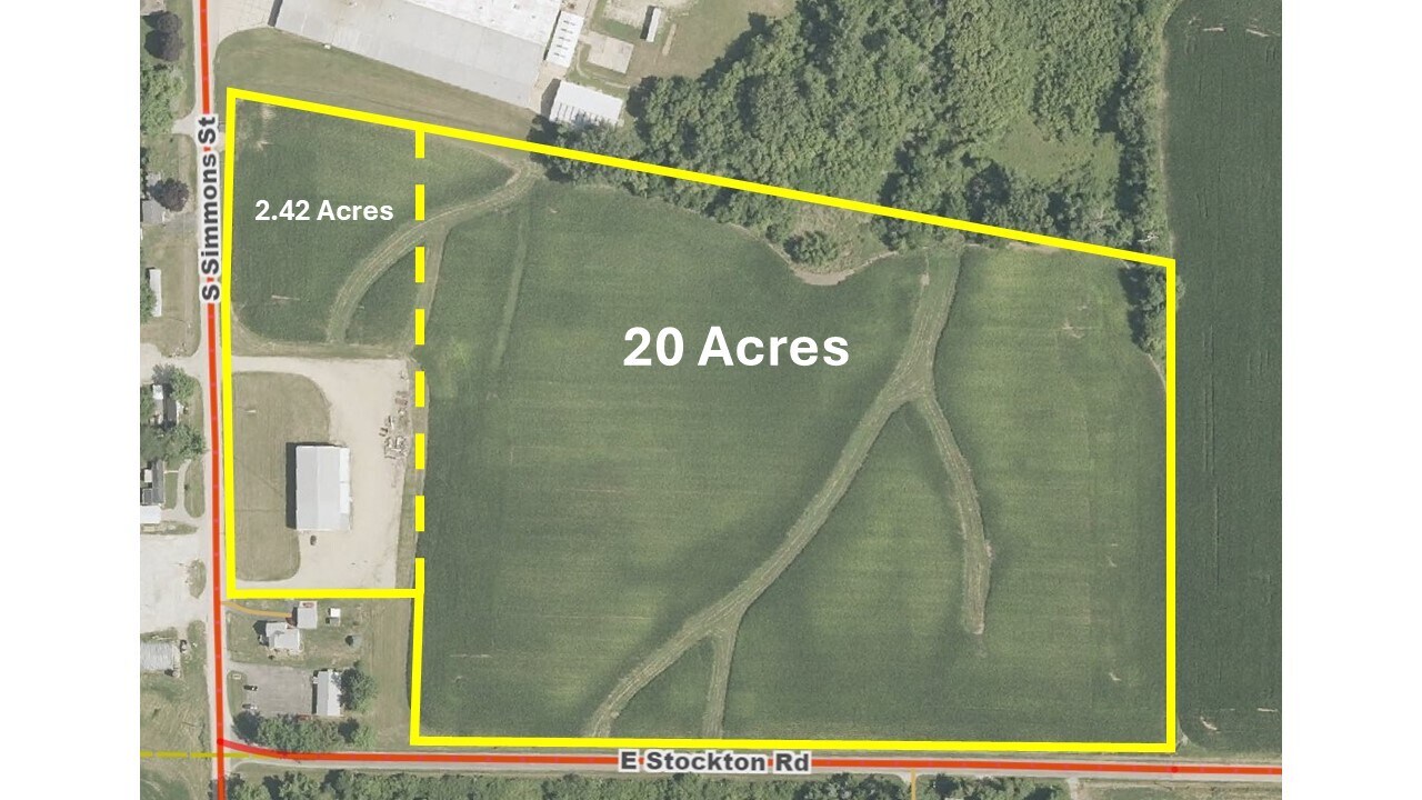 535 S Simmons St, Stockton, IL à vendre Aérien– Image 1 sur 11