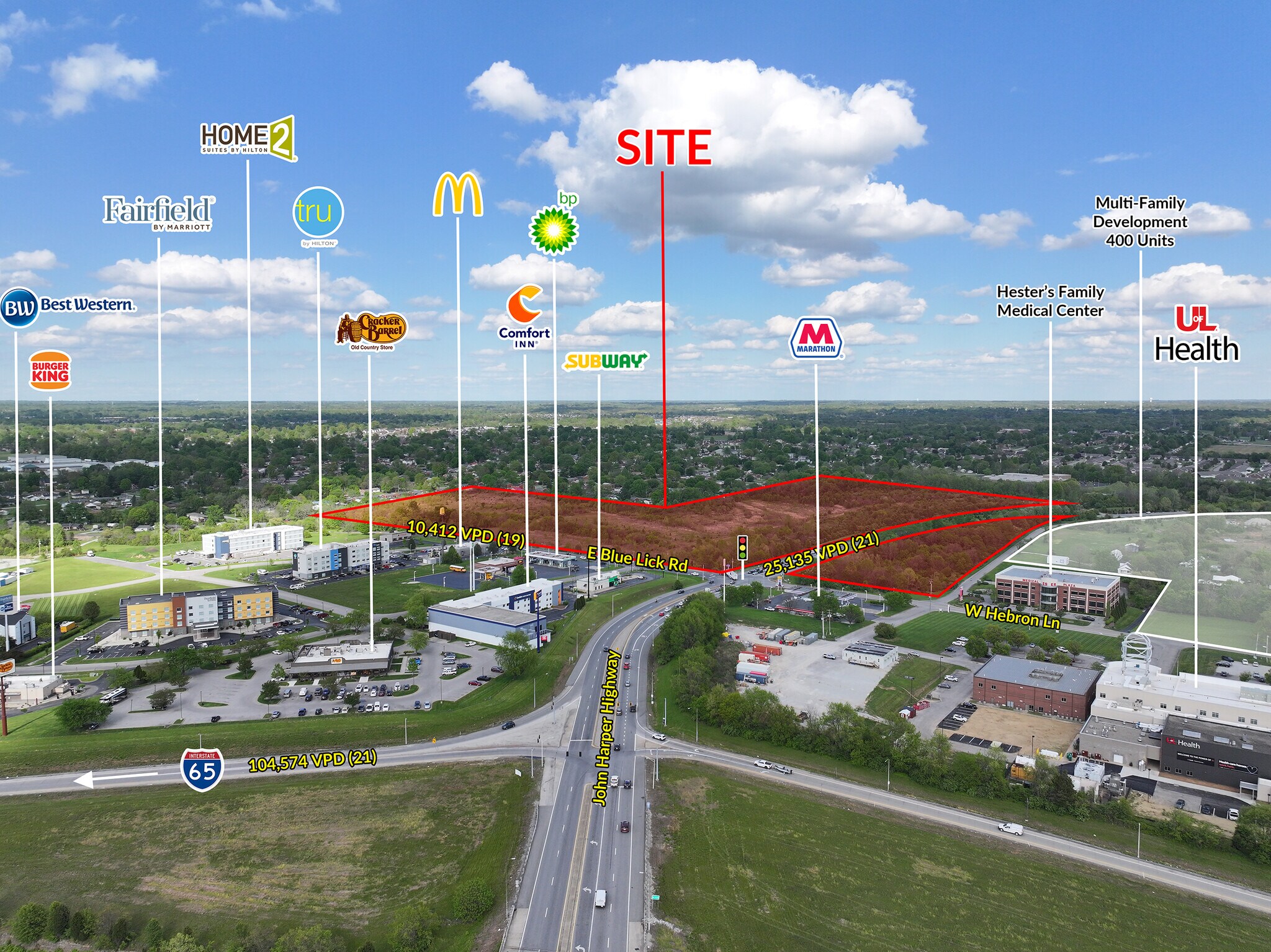 John Harper Highway, Louisville, KY à louer Photo de l’immeuble– Image 1 sur 8