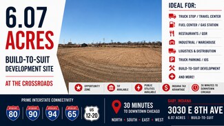 Plus de détails pour 3030 8th ave, Gary, IN - Terrain à louer