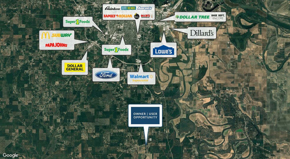 10501 US Highway 63 S, Pine Bluff, AR à vendre - Photo de l’immeuble – Image 2 sur 4