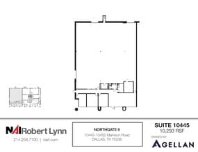 10410-10420 Miller Rd, Dallas, TX à louer Plan d’étage– Image 1 sur 1