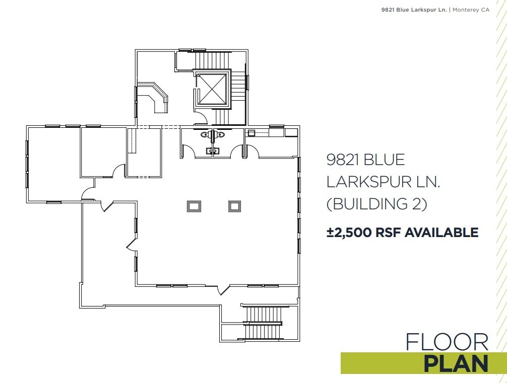 9821 Blue Larkspur Ln, Monterey, CA à louer Plan d’étage– Image 1 sur 1