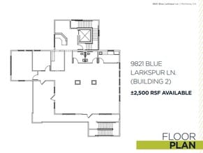 9821 Blue Larkspur Ln, Monterey, CA à louer Plan d’étage– Image 1 sur 1