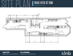1940 14th St NW, Washington, DC à louer Plan de site– Image 1 sur 1