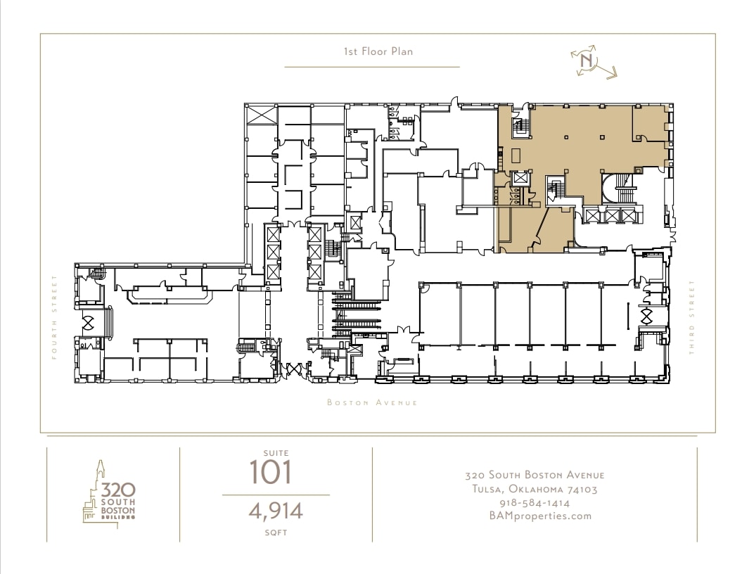 320 S Boston Ave, Tulsa, OK à louer Photo intérieure– Image 1 sur 1