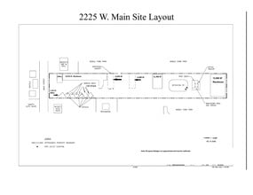 2225 W Main St, Mesa, AZ à louer Plan de site– Image 1 sur 1
