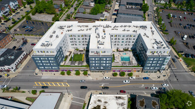 1400 N High St, Columbus, OH - VUE AÉRIENNE  vue de carte - Image1