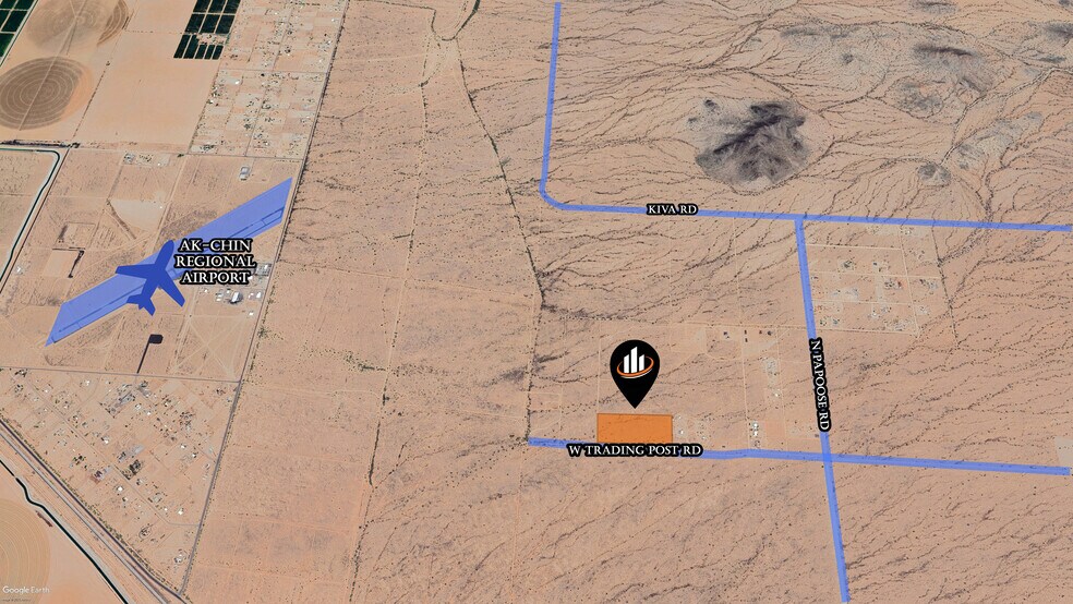 E/NEC W Trading Post Rd and N Papoose rd, Casa Grande, AZ à vendre - Photo de l’immeuble – Image 2 sur 2