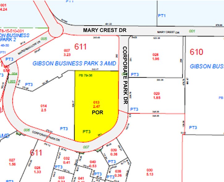 111 Corporate Park Dr, Henderson, NV à louer - Plan cadastral – Image 2 sur 7