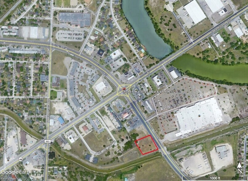 FM 802, Brownsville, TX à vendre - Aérien – Image 2 sur 3