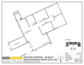 28632 Roadside Dr, Agoura Hills, CA à louer Plan de site– Image 1 sur 1