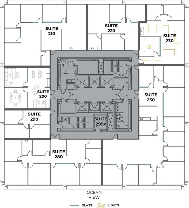 620 Newport Center Dr, Newport Beach, CA à louer Plan d’étage– Image 1 sur 1