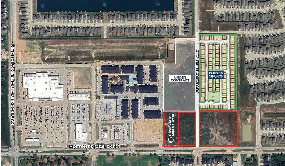 Morton Rd, Katy, TX à vendre - Aérien – Image 3 sur 6