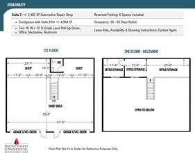 7645 Carroll Rd, San Diego, CA à louer Plan d’étage– Image 1 sur 1