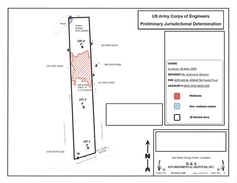 8899 Greenwell Springs Rd, Baton Rouge, LA à vendre - Plan de site – Image 2 sur 2