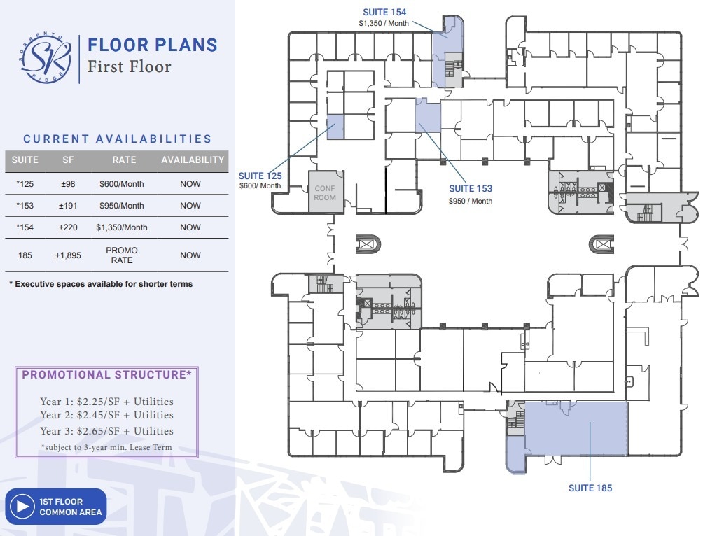 7220 Trade St, San Diego, CA à louer Plan d’étage– Image 1 sur 1
