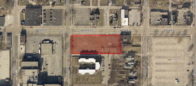2429 & 2441-24463 W State St portefeuille de 2 biens à vendre sur LoopNet.fr - Aérien – Image 2 sur 3