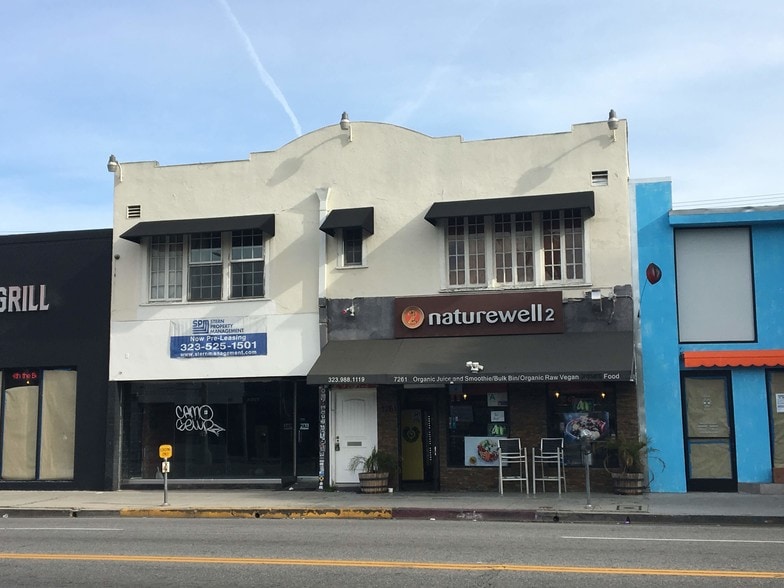7261-7263 Melrose Ave, Los Angeles, CA à louer - Photo de l’immeuble – Image 2 sur 2