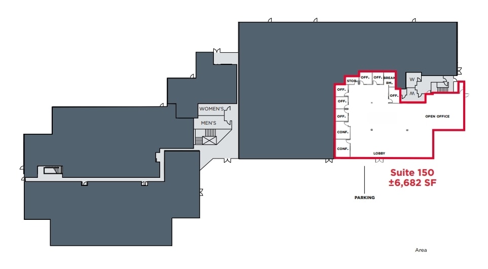 1601 S De Anza Blvd, Cupertino, CA à louer Plan d’étage– Image 1 sur 1