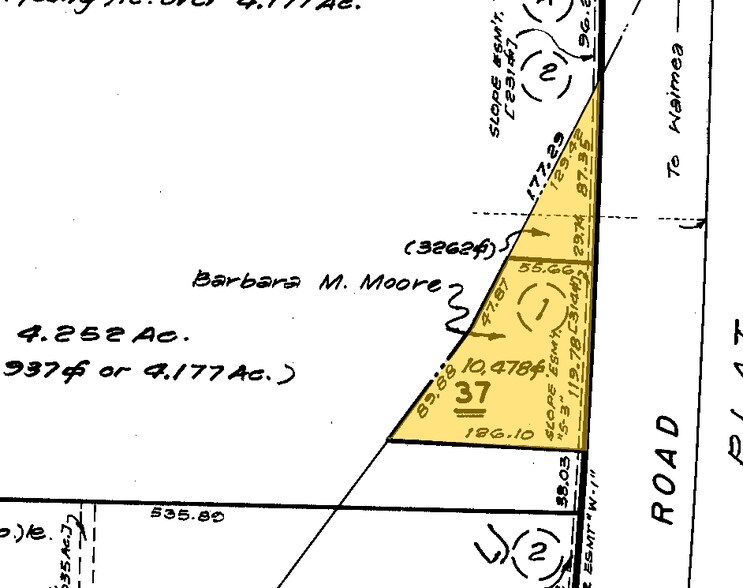 74-5614 Palani Rd, Kailua Kona, HI à louer - Plan cadastral – Image 2 sur 5