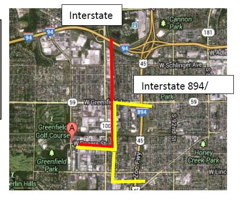 11540 W Rogers St, West Allis, WI à louer - Aérien – Image 3 sur 9