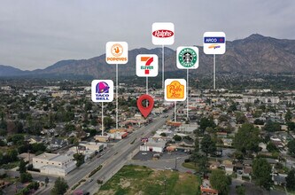 257-259 S Rosemead Blvd, Pasadena, CA - Vue aérienne  vue de carte