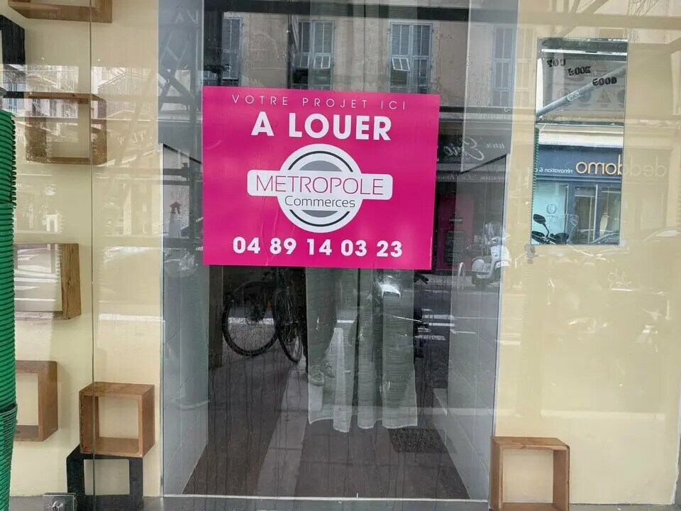 Local commercial dans Nice à louer Photo de l’immeuble– Image 1 sur 9